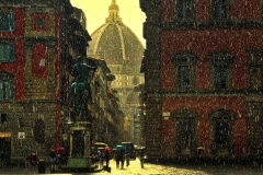 Rainy day Florence, Vladimír Yanovský